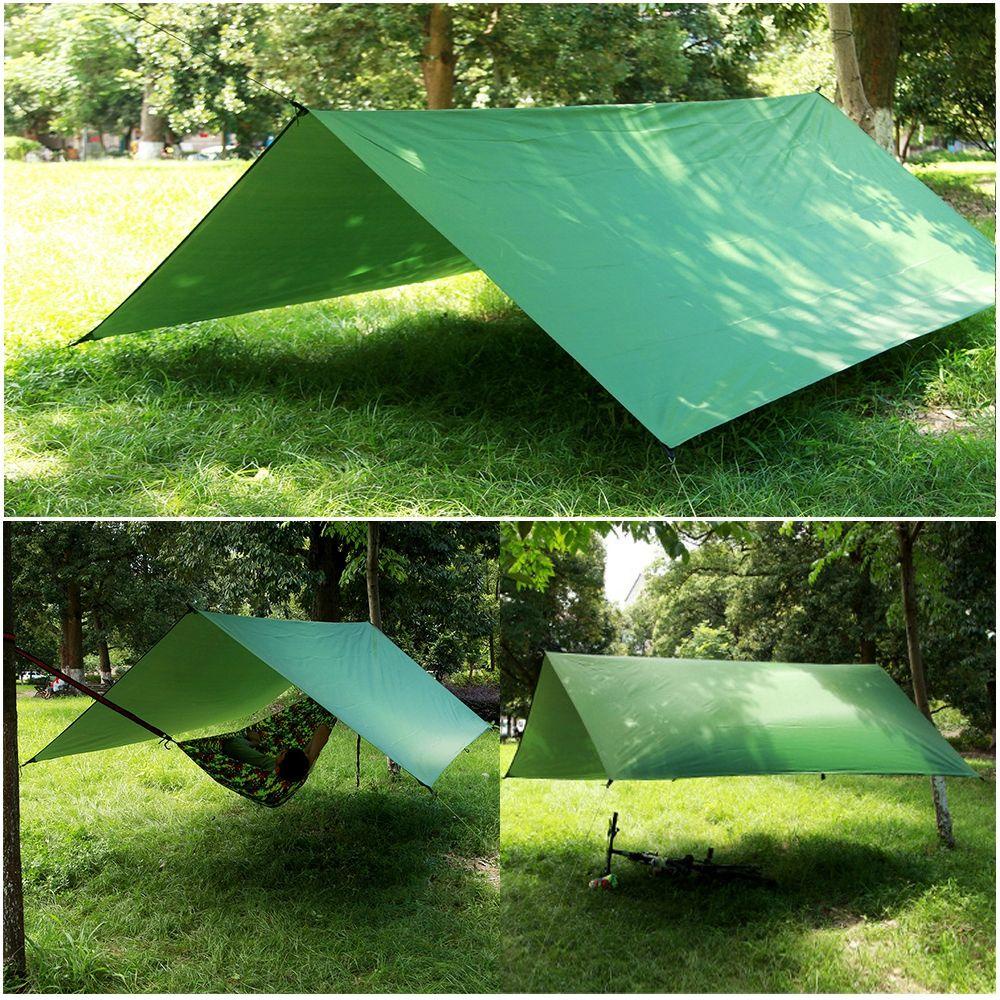 SHOUHOU Võng Cắm Trại Chống Nắng Chống Thấm Nước Awning Di động Dễ Sử Dụng Chống Mưa Chống Tia Cực Tím