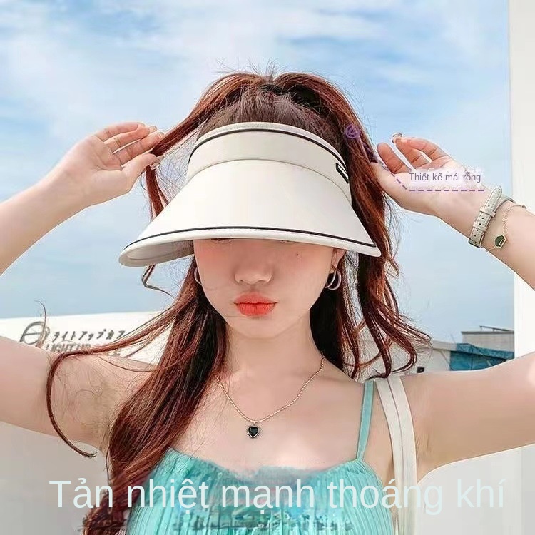 Mũ Chống Nắng Chống Tia Uv Có Tấm Che Mặt Gấp Gọn Tiện Dụng Phong Cách Hàn Quốc Cho Nữ