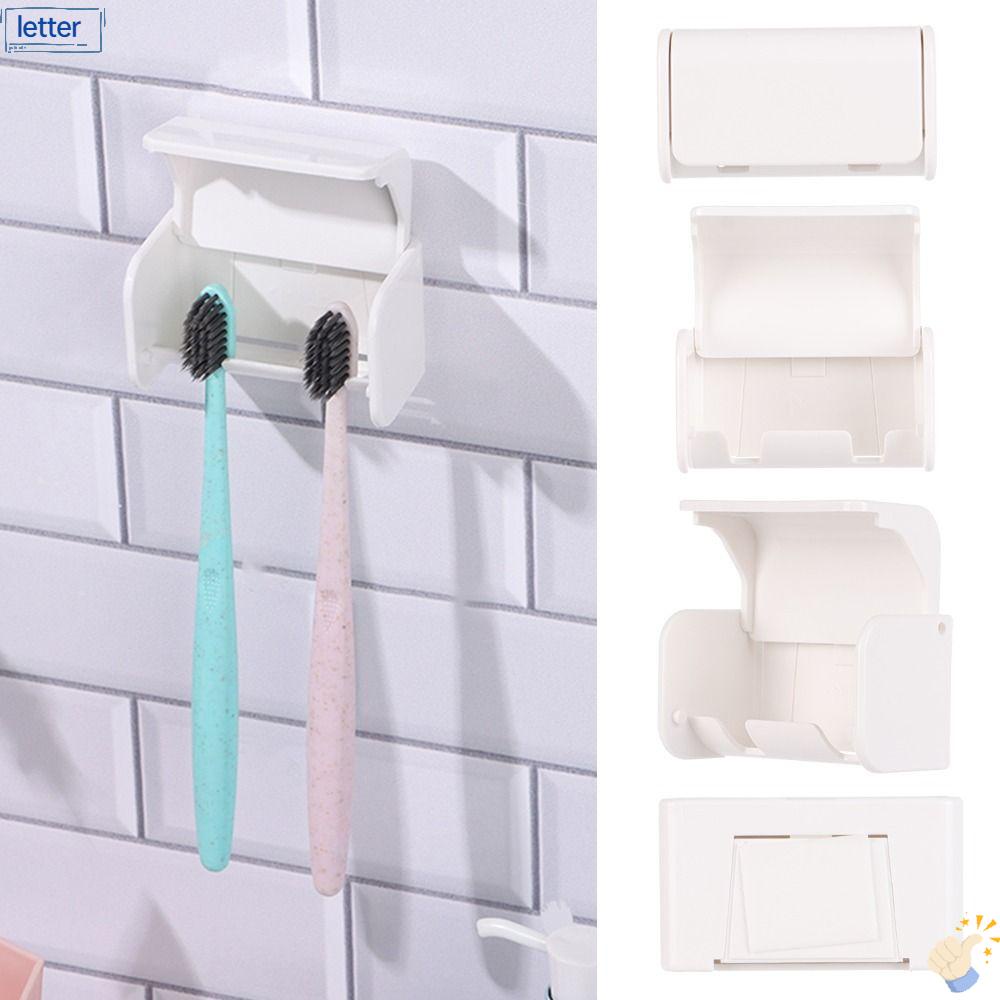 Giá Đỡ Bàn Chải Đánh Răng Thoát Nước Nhanh Chóng Chống Bụi Đơn Giản