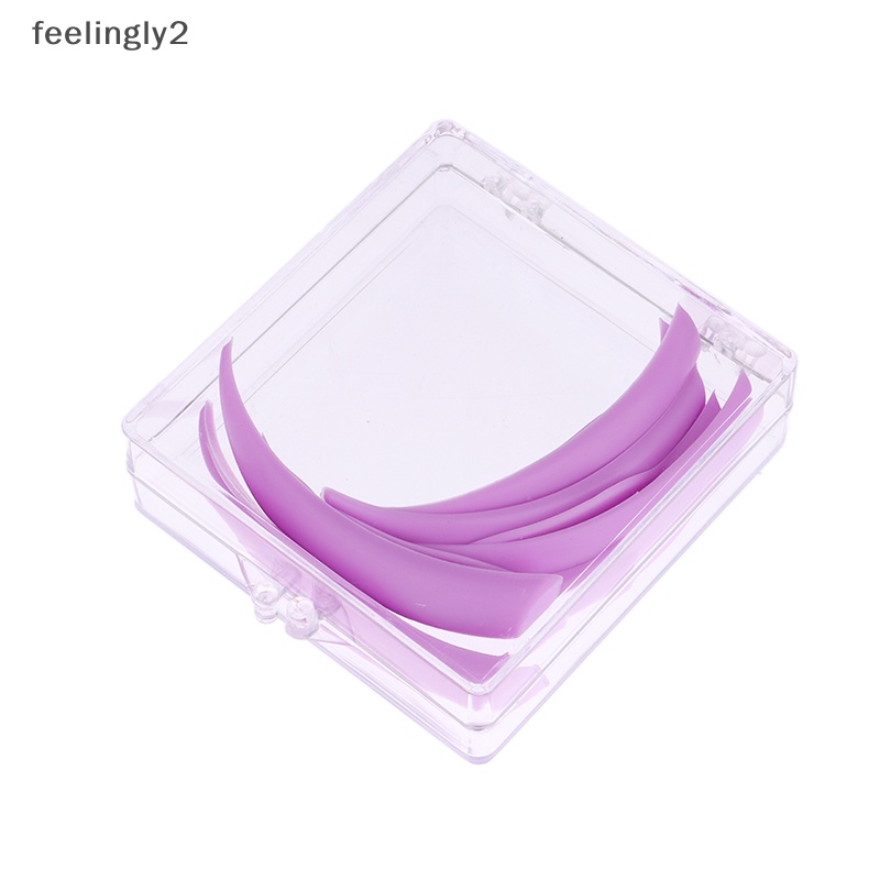 Set 4 Cặp Đệm Silicone Hỗ Trợ Uốn Cong Lông Mi Tiện Dụng