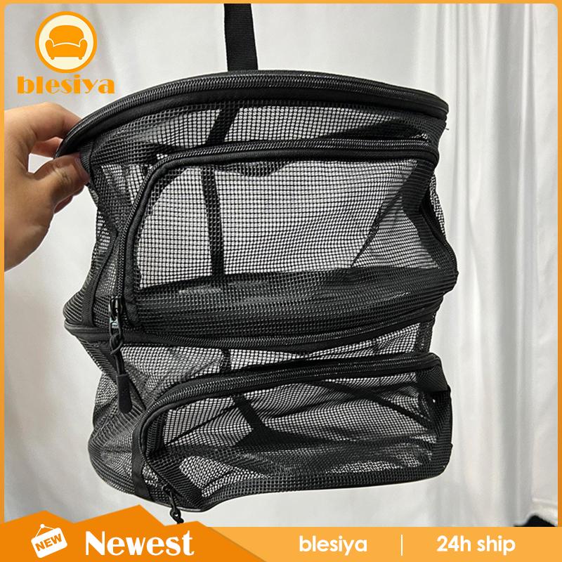 Túi Lưới Treo Phơi Đồ 2 Tầng Tiện Dụng