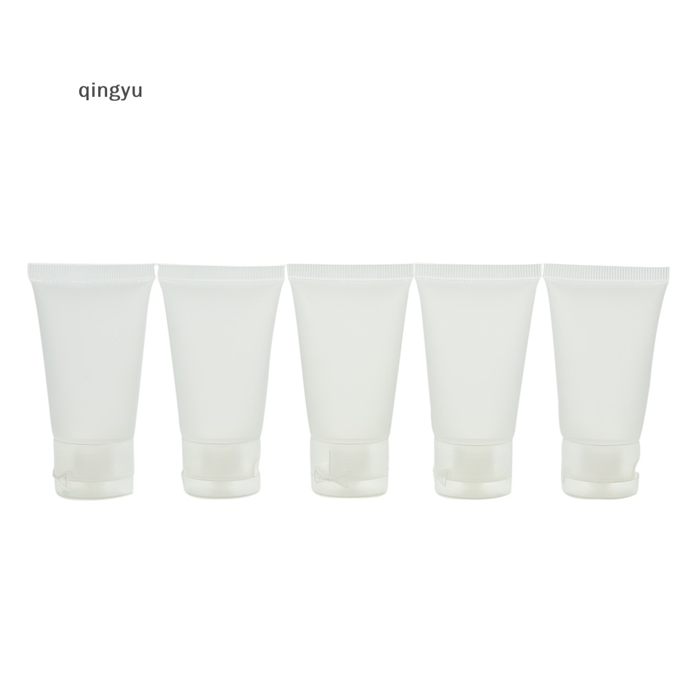 Bộ 5 Tuýp Rỗng Trong Suốt Đựng Mỹ Phẩm 20 / 30 / 50 / 100ml Tuýp Rỗng Đựng Mỹ Phẩm / Kem Dưỡng Tiện Dụng Khi Đi Du Lịch Lọ Rỗng Đựng Mỹ Phẩm Dung Tích 20 / 30 / 50 / 100ml Tiện Dụng Khi Đi Du Lịch
