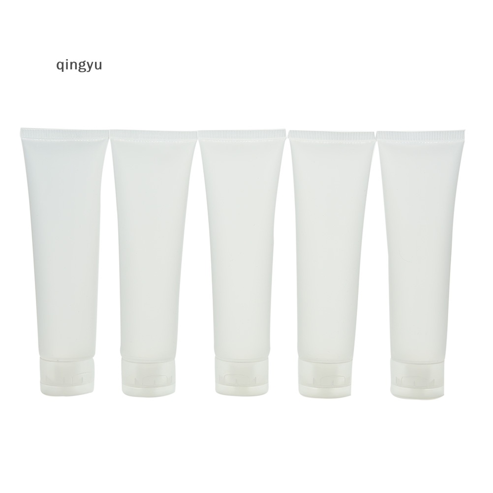 Bộ 5 Tuýp Rỗng Trong Suốt Đựng Mỹ Phẩm 20 / 30 / 50 / 100ml Tuýp Rỗng Đựng Mỹ Phẩm / Kem Dưỡng Tiện Dụng Khi Đi Du Lịch Lọ Rỗng Đựng Mỹ Phẩm Dung Tích 20 / 30 / 50 / 100ml Tiện Dụng Khi Đi Du Lịch