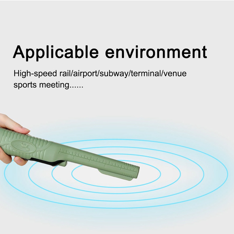 Máy Dò Kim Loại Không Thấm Nước Độ Nhạy Cao Màn Hình LCD Xoay 360 Độ° Thiết Bị Quét Thử Thách Âm Thanh / Rung