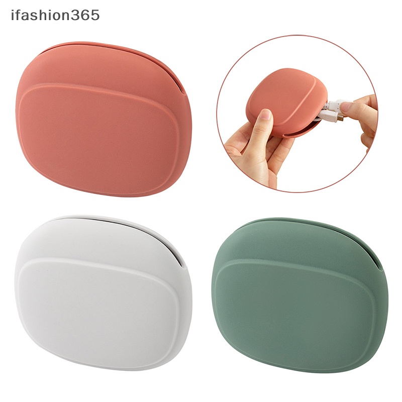 Hộp Đựng Dây Cáp Dữ Liệu / Tai Nghe Thiết Kế Đơn Giản Tiện Dụng Cho Điện Thoại Di Động ifashion365