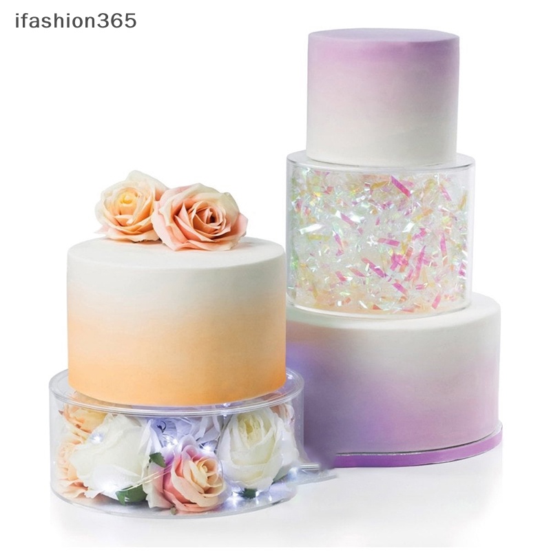 Giá Đỡ Bánh Kem Bằng Acrylic Trong Suốt Tiện Dụng 365