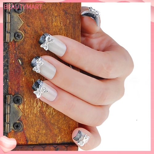 Bộ 10 HạT ĐíNh Trang Trí MóNg HìNh Nơ 3D