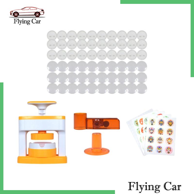 Máy Làm Nút Ghim Cài Áo / Gương / Móc Khóa Sinh Nhật DIY Lzdjfmy2