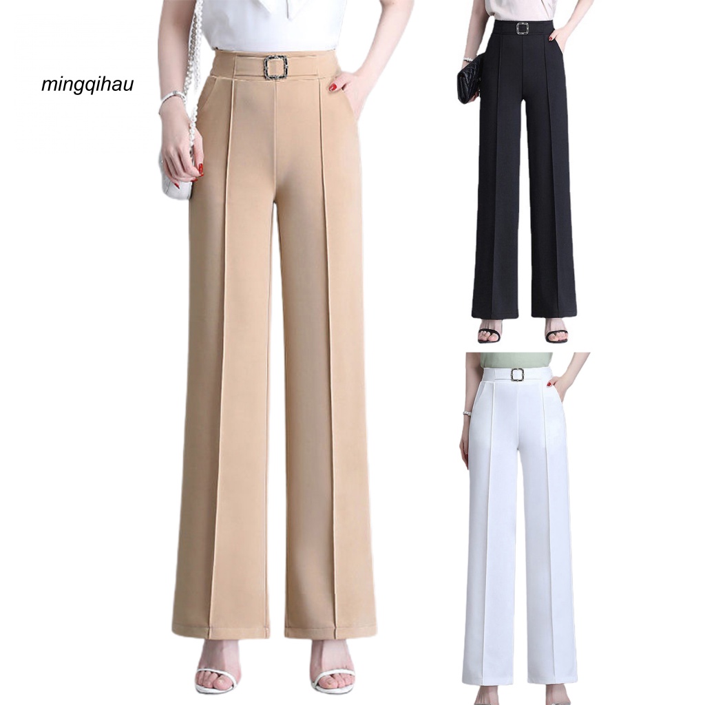 Quần Dài Lưng Cao Thời Trang Cho Nữ