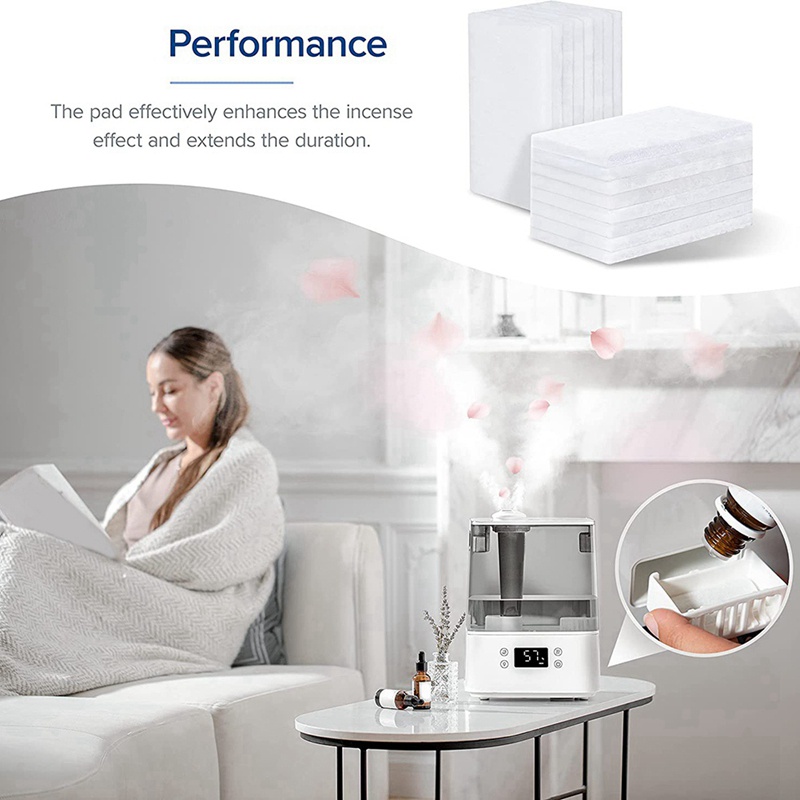 Bộ 10 Miếng Lọc + 10 Miếng Đệm Hấp Thụ Độ Ẩm Thay Thế Cho Máy Tạo Độ Ẩm LEVOIT