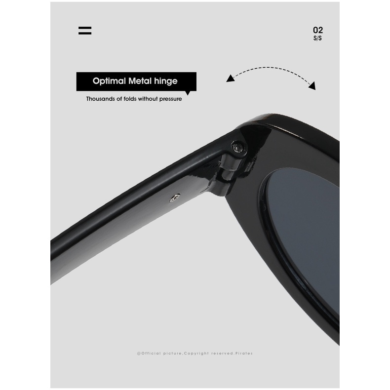 KíNh MáT HìNh Oval Phong CáCh Retro Cho Nữ