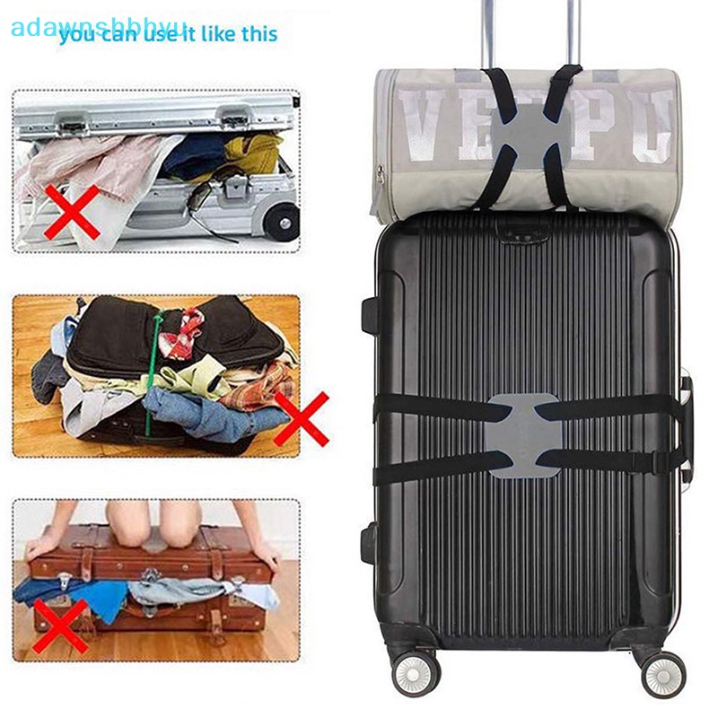 Dây Đai Cố Định Hành Lý Co Giãn Có Thể Điều Chỉnh Tiện Dụng