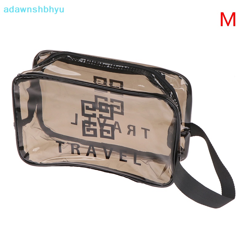 Túi Đựng Mỹ Phẩm Trong Suốt Phối Khóa Kéo Tiện Lợi Dành Cho Nữ