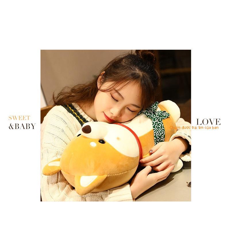 Đồ Chơi Gấu Bông Chó Shiba đáng Yêu Và Ngốc Nghếch Gối ôm Hình Thức Chú Chó Bỏ Nhà Ra đi Búp Bê Chó Dạng Balo Món Quà Lễ Hội Dành Cho Trẻ Em Và Phái Nữ