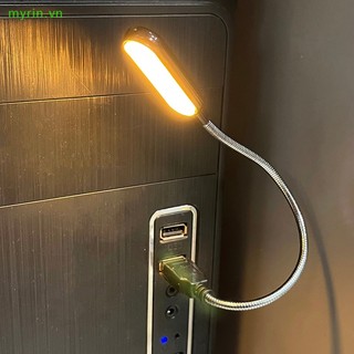 Đèn LED Đọc Sách Mini Để Bàn Cổng USB Linh Hoạt Cho PC