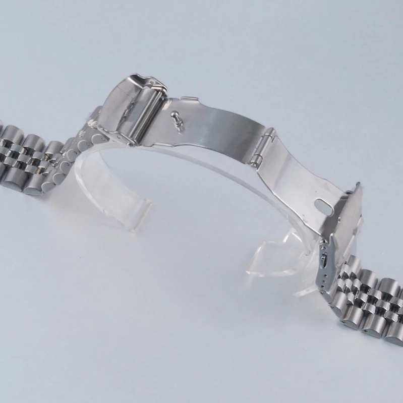 Dây Đeo Đồng Hồ Bằng Thép Không Gỉ Trơn 20mm 22mm Cho Seiko