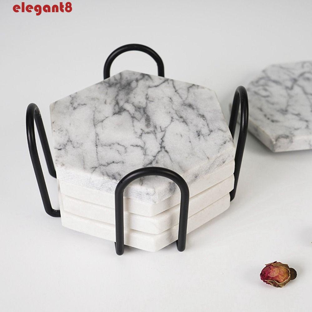 Giá Đỡ Cốc Nước Hình Tròn / Vuông Bằng Sắt Chất Lượng Cao Thiết Kế Tinh Tế Tiện Dụng