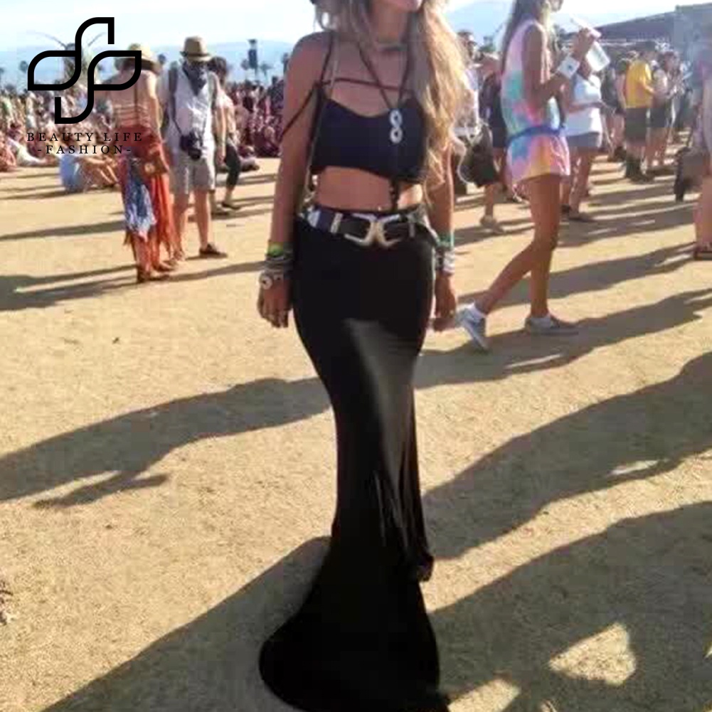 Thắt Lưng Giả Da Phối Đầm Jeans Phong Cách Vintage Thời Trang Cho Nữ