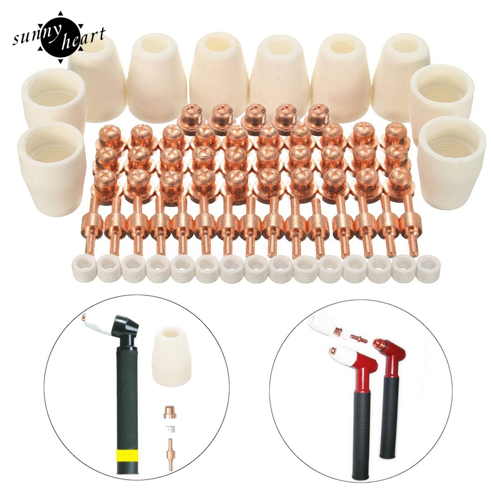 Set 75 Đầu Điện Cực Plasma Cho Máy Cắt PT-31 L-G-40 CUT40 CUT50