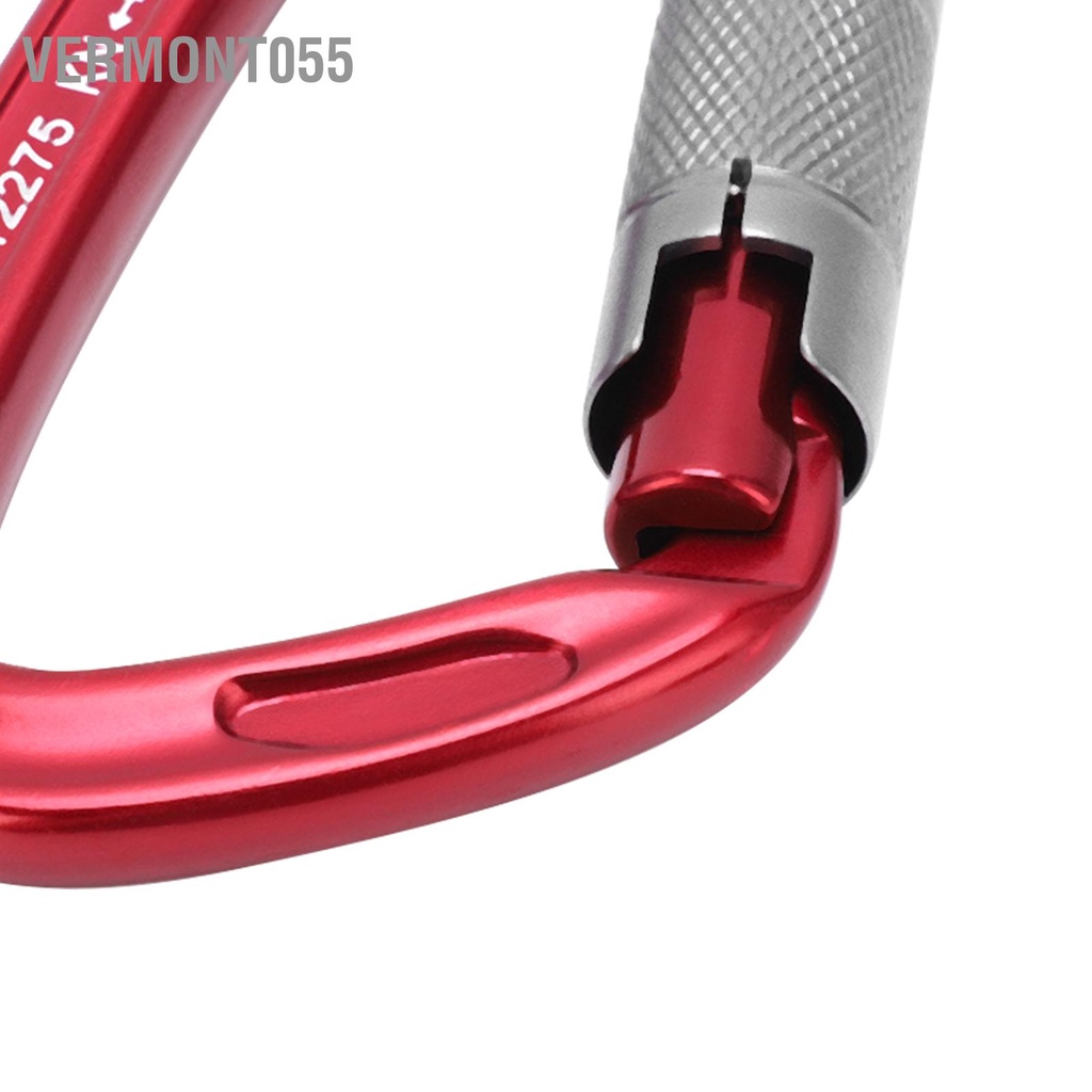 Vermont055 Khóa leo núi ngoài trời Camnal Trọng lượng nhẹ Chống ăn mòn DType Bảo vệ chính