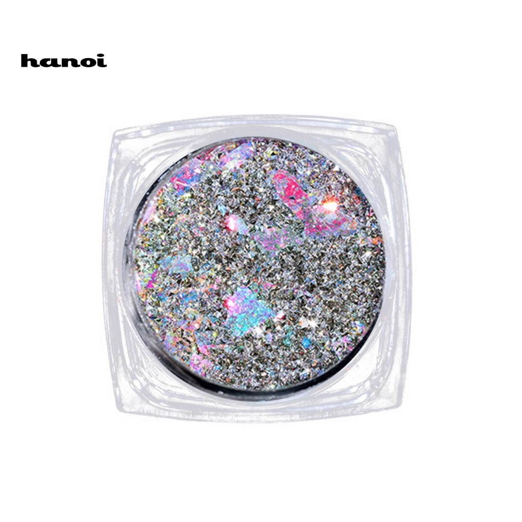 1 Hộp Kim Sa Nhiều Hình Dạng Bằng Nhựa Resin Chống Nước Trang Trí Móng Tay Nghệ Thuật