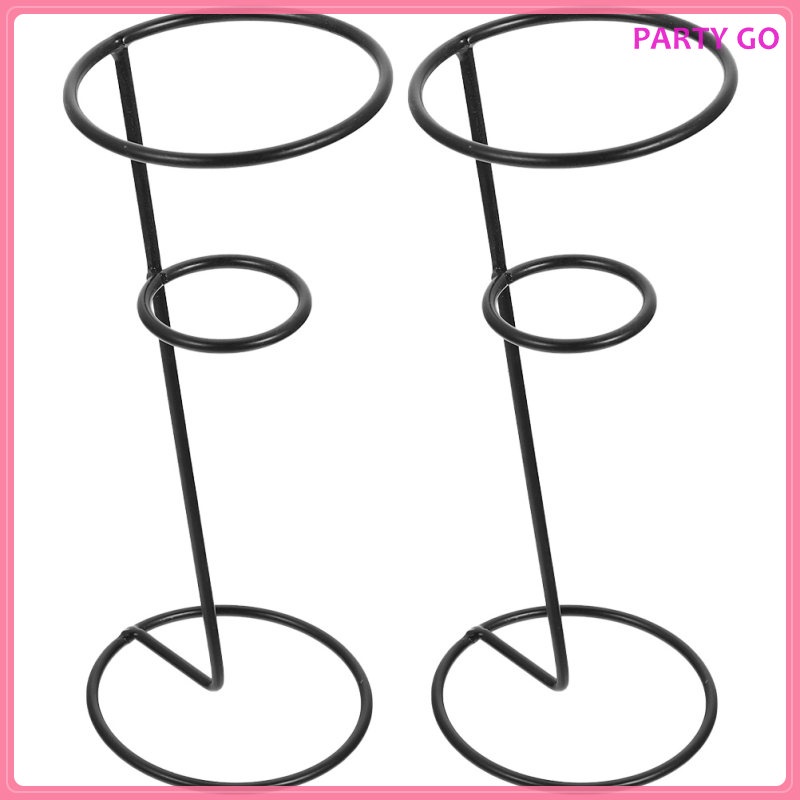 Set 2 Giá Đỡ Bánh Pizza Bằng Kim Loại Tiện Dụng