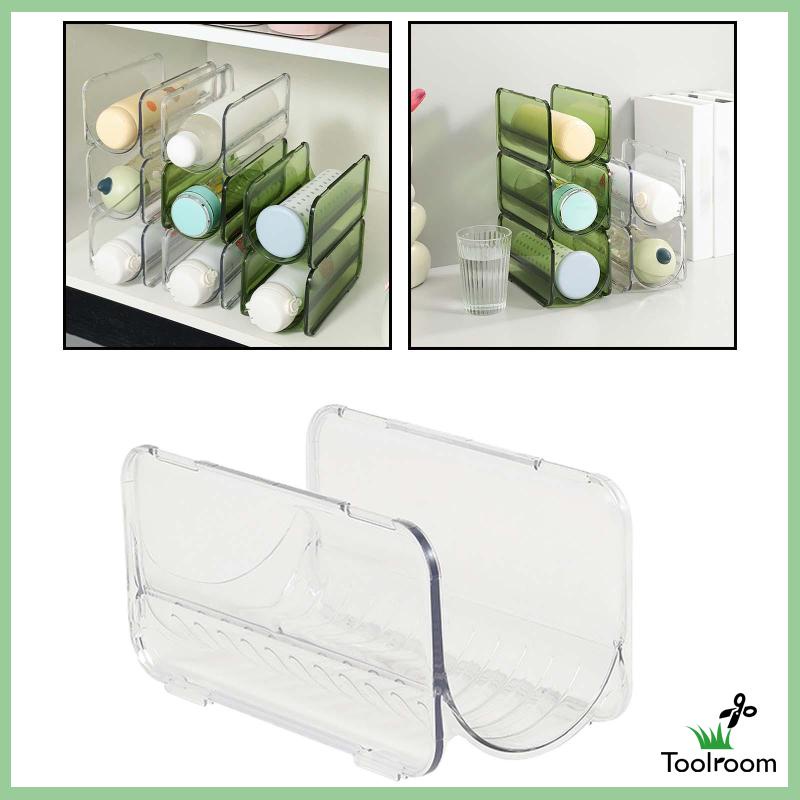 Hộp Đựng Chai Nước Có Thể Xếp Chồng Tiện Dụng Cho Văn Phòng / Tủ Lạnh