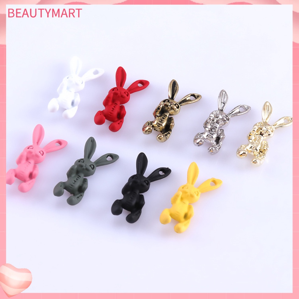 Set 10 Phụ Kiện Trang Trí Móng Tay Nghệ Thuật Tạo Hiệu Ứng 3D Bằng Hợp Kim Kẽm Không Phai Màu Sắc Phong Cách Halloween