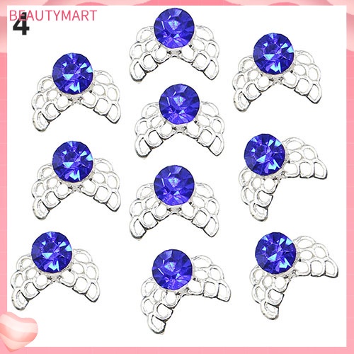 Set 10 Hạt Đá 3D Đính Móng Nghệ Thuật DIY