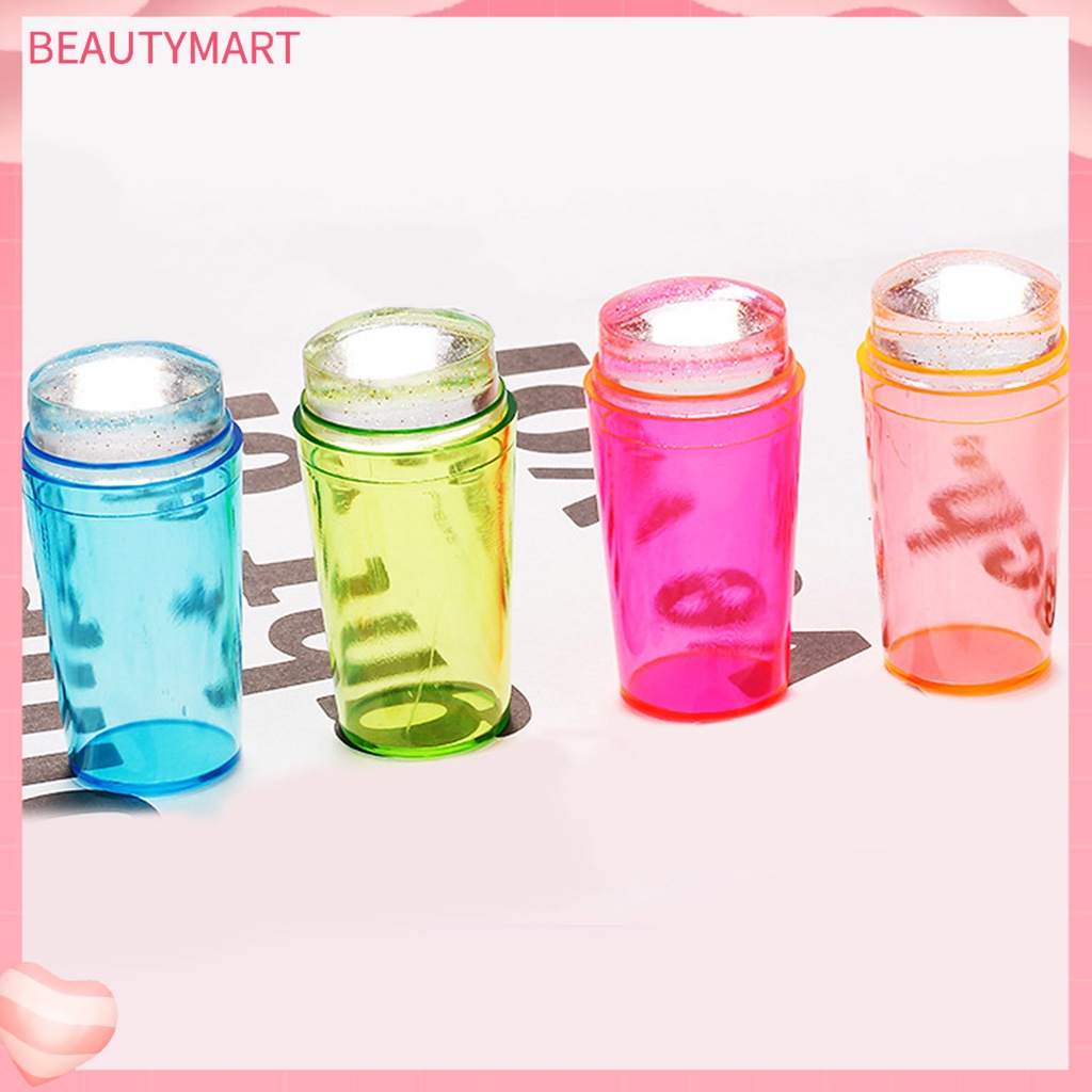 1 Bộ Dụng Cụ In Hình Móng Tay Bằng Silicone Gọn Nhẹ Tái Sử Dụng Được Cho Nữ