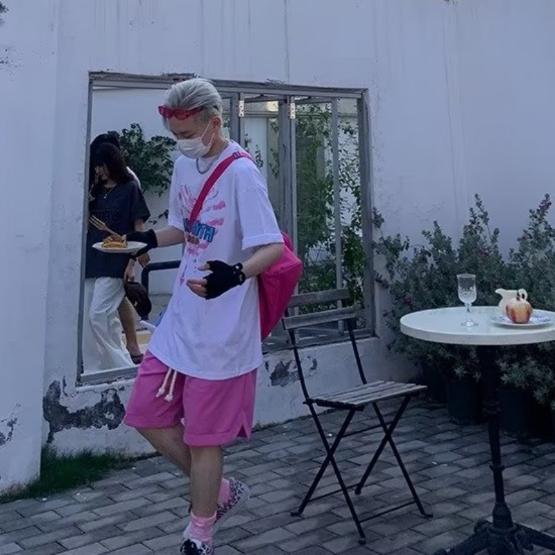 Áo Thun Nữ Ngắn Tay Cổ Tròn Thời Trang Hàn