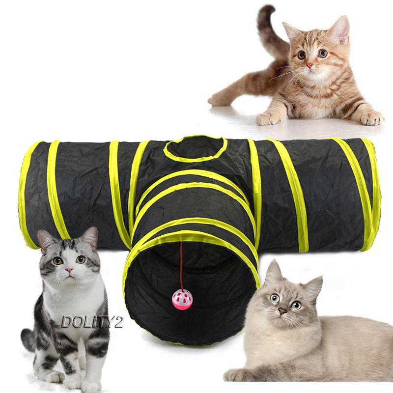 Đường Hầm Chui 3 Đường Hầm Đồ Chơi Cho Thú Cưng [Dolity2]