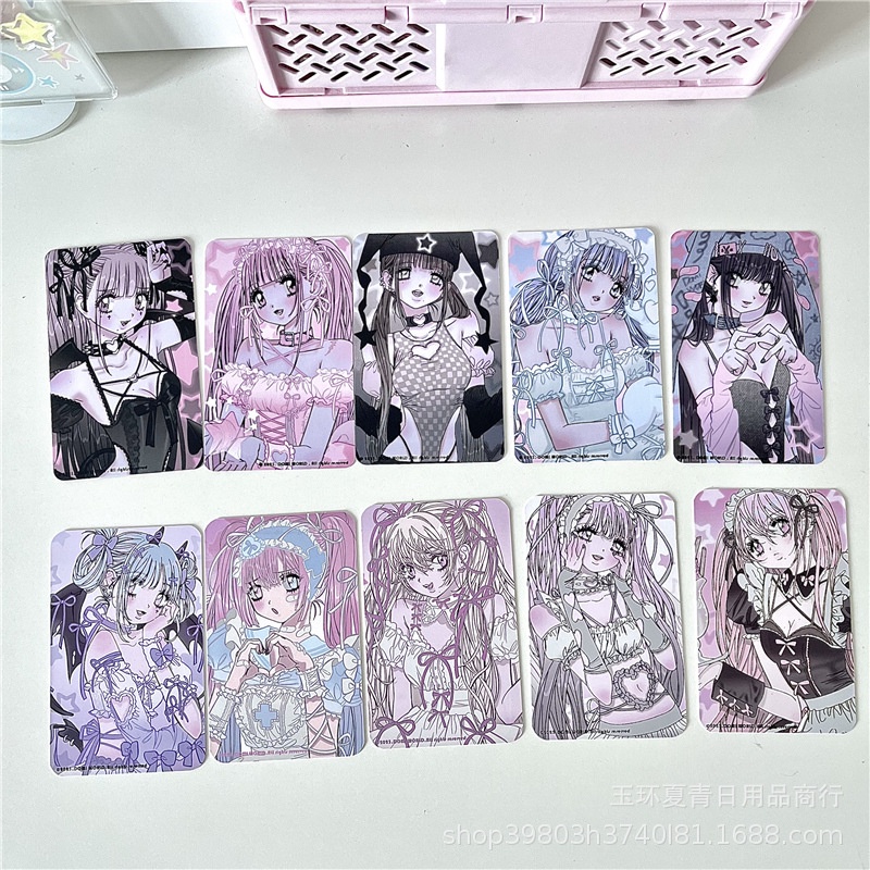 Bộ Bài Hầu Gái Hàn Quốc y2k 3 inch Thẻ