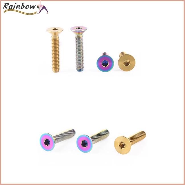 Ốc Vít Hợp Kim Titan TC4 / GR5 M6X10 / 15 / 20 / 25 / 30 / 35 Chuyên Dụng