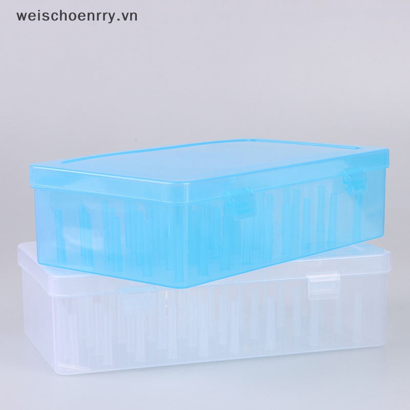 Hộp Đựng 42 Cuộn Chỉ Thêu Trong Suốt Tiện Dụng