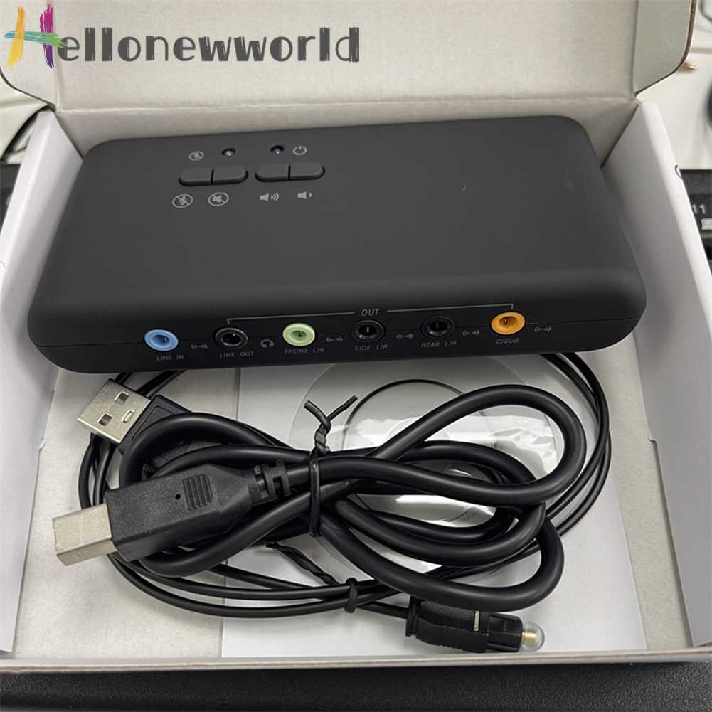 Thẻ Âm Thanh 7.1 8 Kênh DAC Usb 2.0 Chuyên Dụng Cho Loa Để Bàn