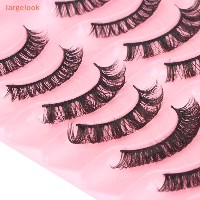Set 10 Cặp Lông Mi Giả Kiểu Nga Tự Nhiên