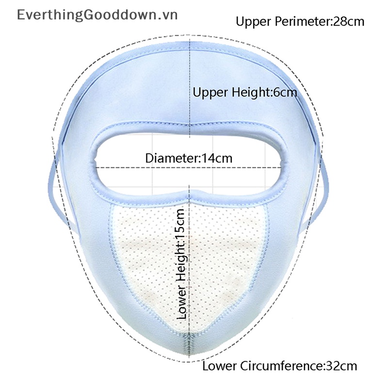 Khẩu Trang Thể Thao Bằng Lụa Lạnh Chống Tia UV