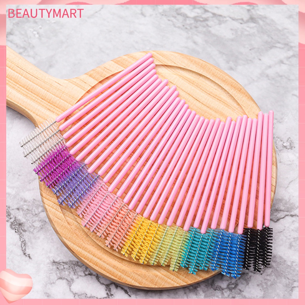 Túi 50 Cọ Chải Lông Mi Bằng Nhựa Sử Dụng Một Lần