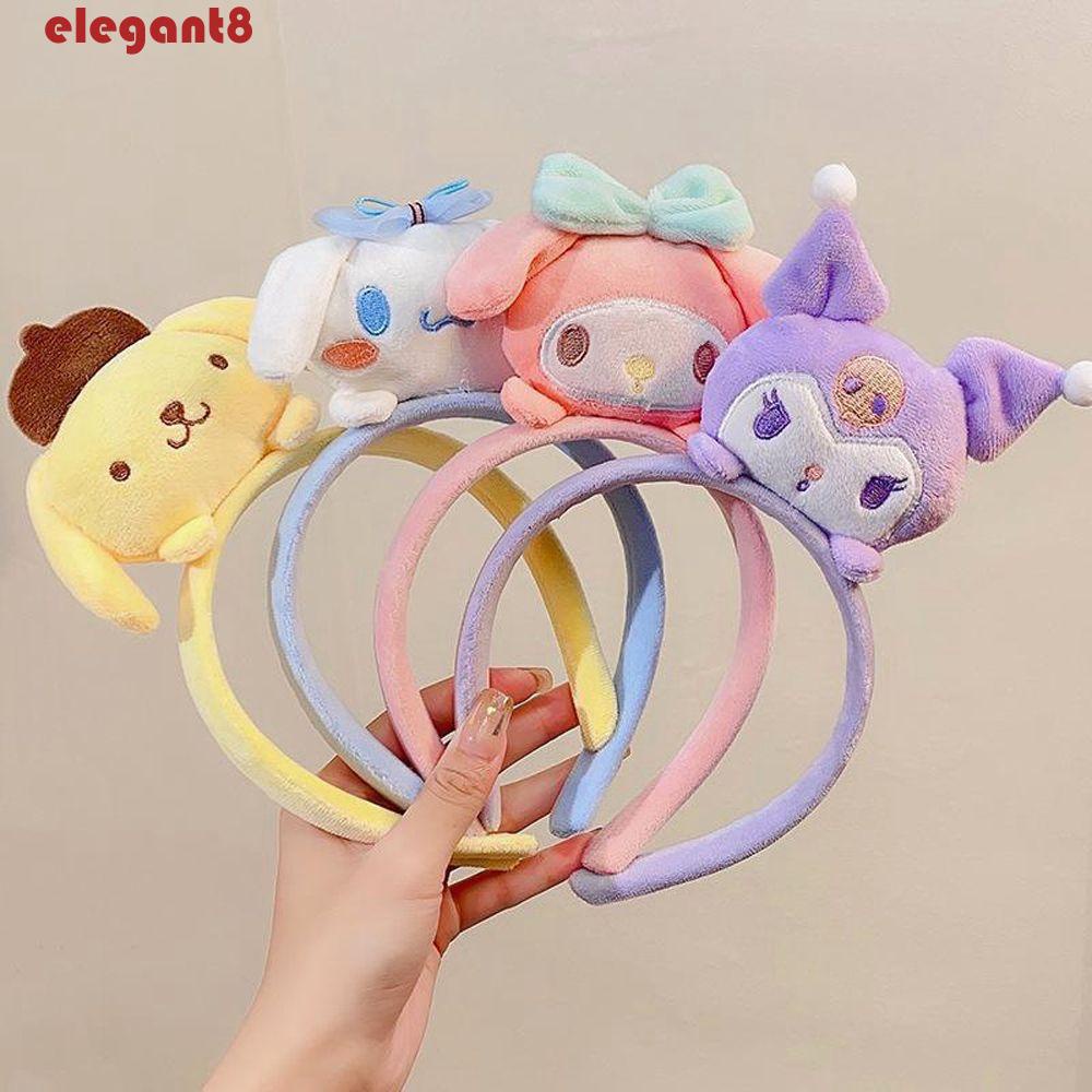 Băng Đô Cài Tóc Đính Bóng Lông Dễ Thương Cho Nữ