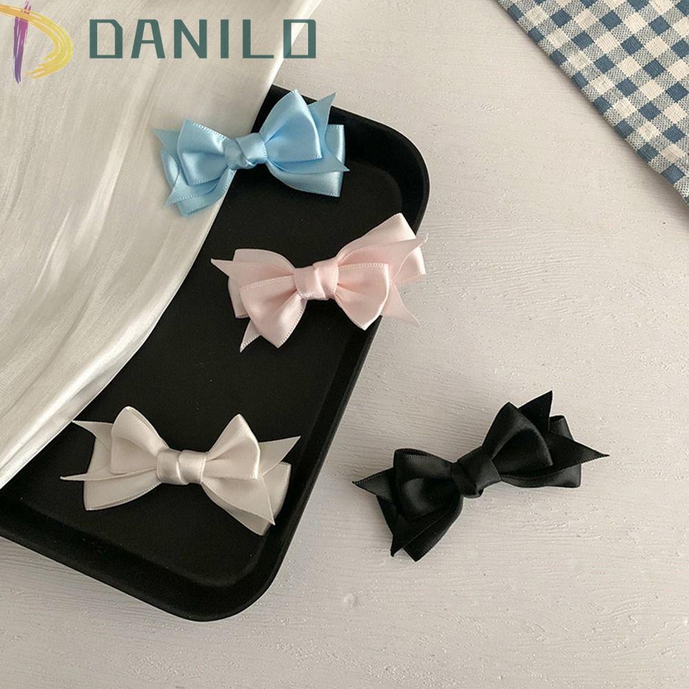 Kẹp Tóc Hình Nơ Phong Cách Lolita Hàn Quốc Ngọt Ngào Cho Nữ