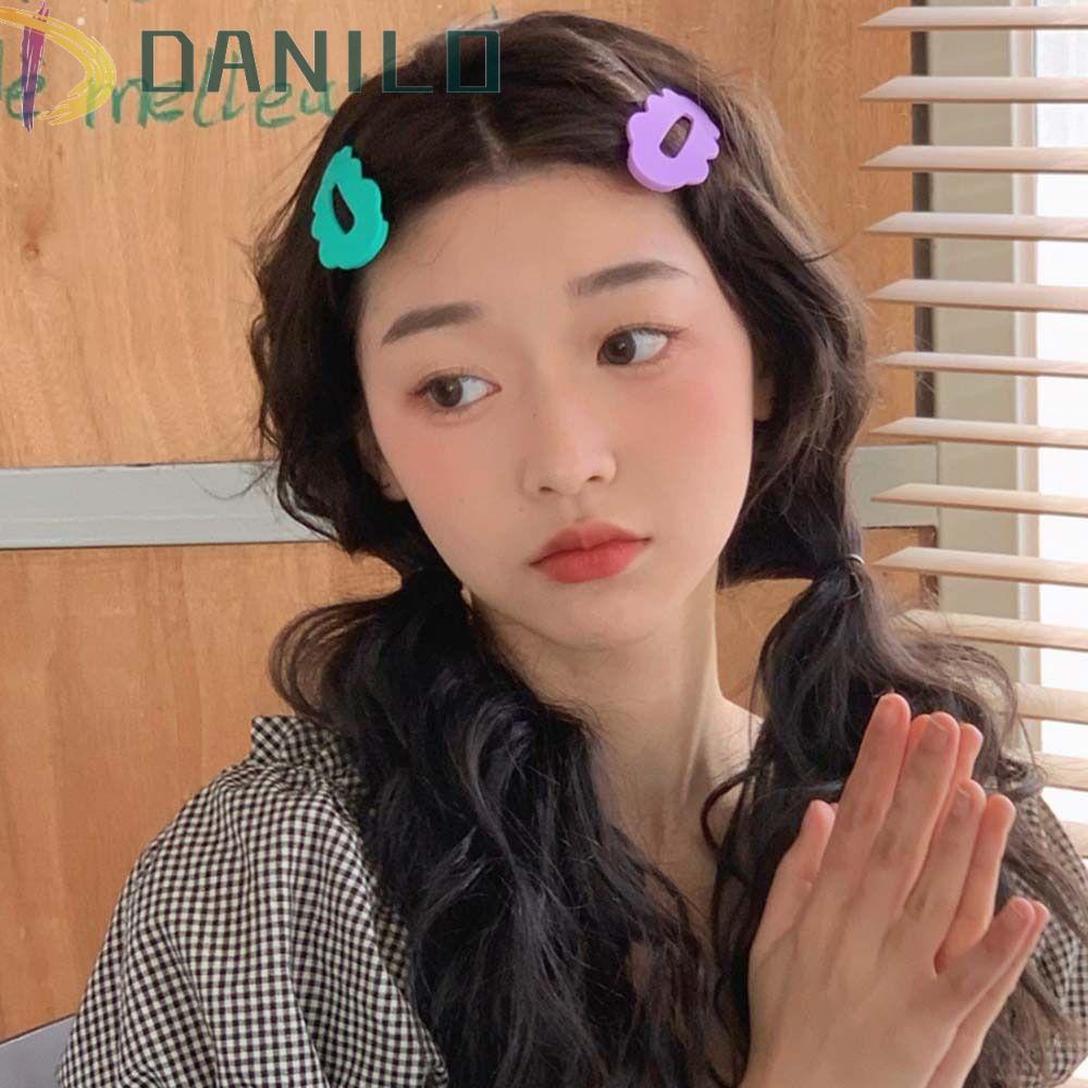 Kẹp Tóc Hình Đám Mây Màu Kẹo Ngọt Dễ Thương Cho Nữ