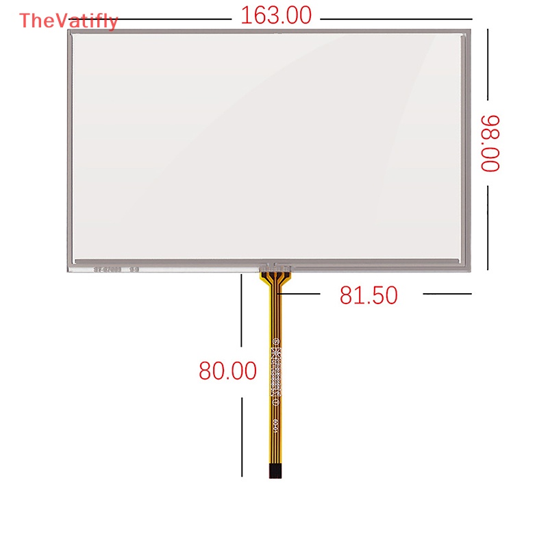 Màn Hình Cảm Ứng Kỹ Thuật Số Cho DVD GPS Xe Hơi
