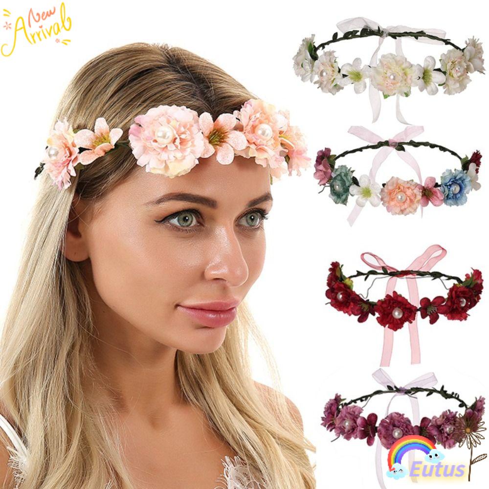 Vòng Hoa Cài Tóc Cho Cô Dâu Ngày Cưới