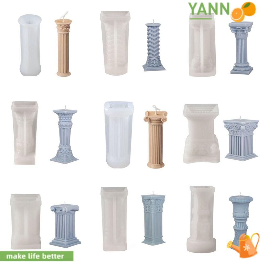 Khuôn Làm Nến Sáp Nghệ Thuật 3d Handmade 1 La Mã