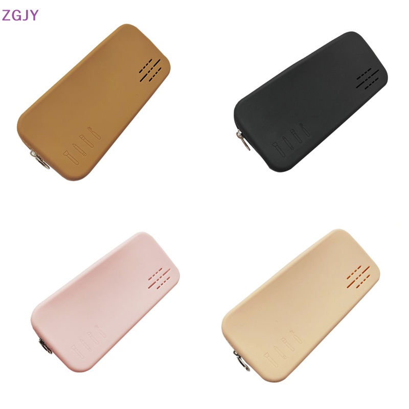 Túi Đựng Cọ Trang Điểm Bằng Silicon Hình Vuông Đơn Giản Thời Trang Mới