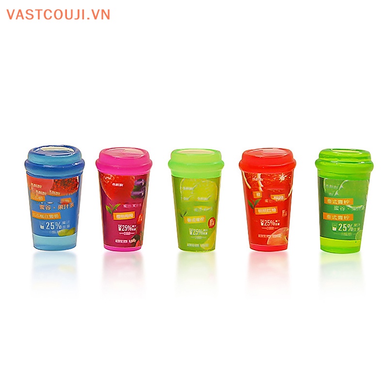 Set 5 Ly Nước Mini Trang Trí Nhà Búp Bê