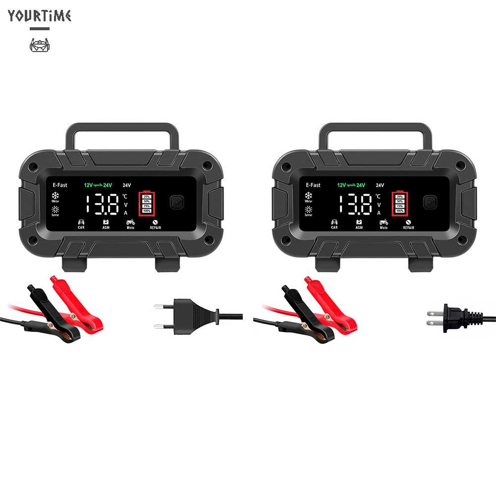 Bộ Sạc Pin 7 Phần 24V 5A Impulse Dùng Để Sửa Chữa Ô Tô AGM EFB