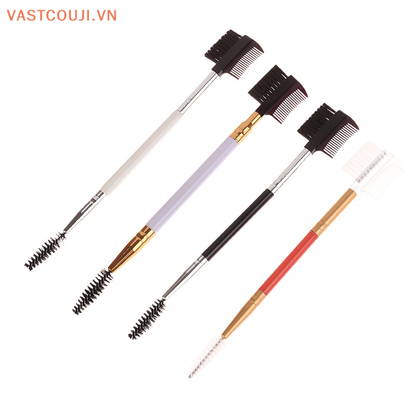 1 Cọ Hai Đầu VASTJI Trang Điểm Lông Mày / Lông Mi Làm Đẹp