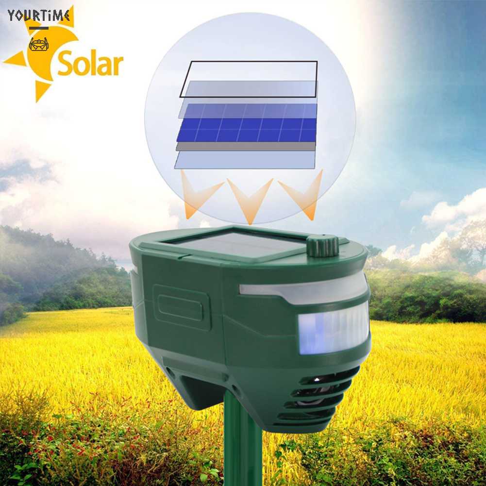 Thiết Bị Xua Đuổi Động Vật Gây Hại Sử Dụng Sóng Siêu Âm